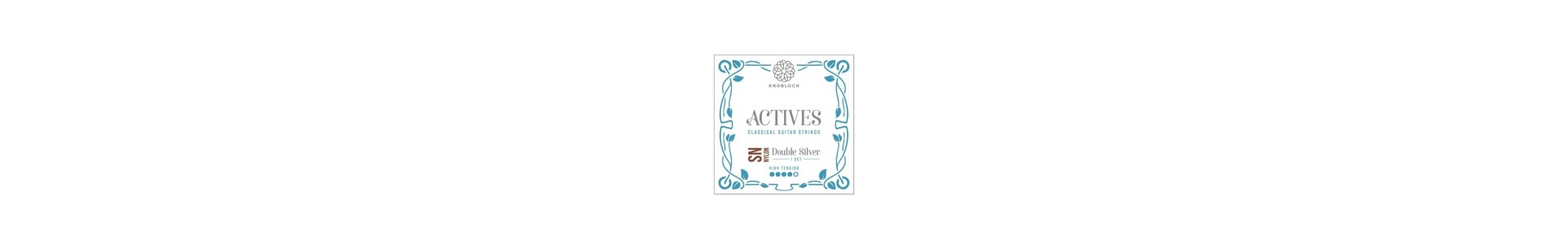 Cuerdas Guitarra Knobloch Actives Double Silver-Nylon SN