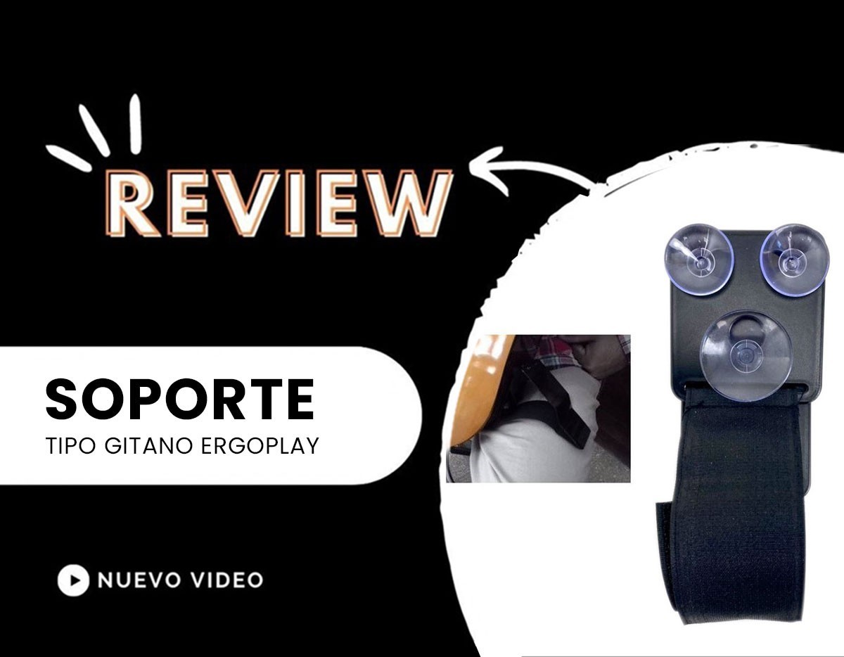Review Soporte tipo Gitano Ergoplay para Guitarra