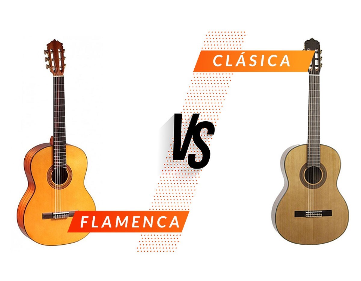 Diferencias entre la guitarra clásica española y la guitarra flamenca